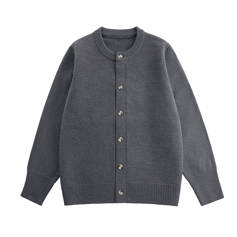 Sleeveless Knitwear Men's High-end Cool Open Front Sweater Cardigan