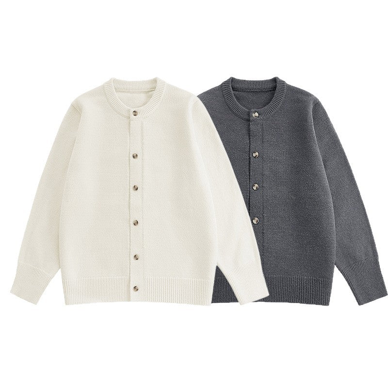 Sleeveless Knitwear Men's High-end Cool Open Front Sweater Cardigan